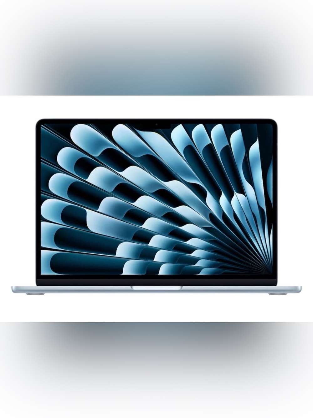 Apple MacBook Air 13” M4 Laptop in Sky Blue